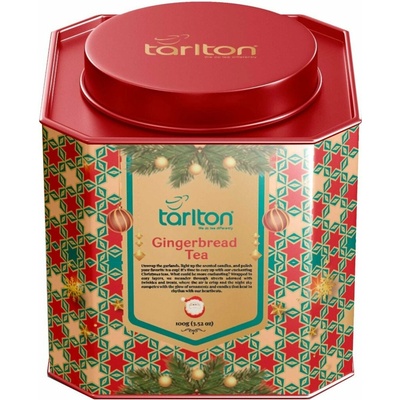 TARLTON Venture Tea Christmas Gingerbread Tea plech 100 g