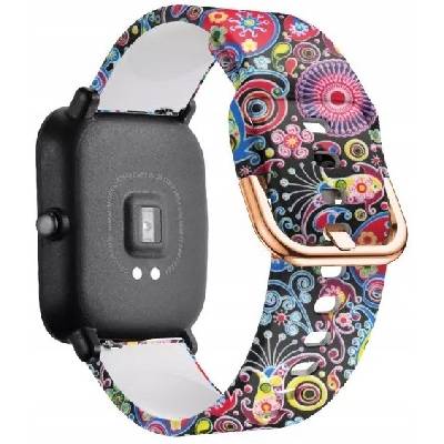 Náramek E-inventory pro Xiaomi Amazfit BIP S U 3 LITE PRO GTR 42MM, Xiaomi Amazfit GTS 2 2E 3 4 MINI NEO MIBRO AIR, Xiaomi Amazfit ZEPP E CIRCLE SQUARE vícebarevný