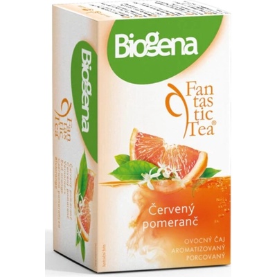Biogena Fantastic Tea Červený pomaranč ovocný čaj 20 x 2,2 g
