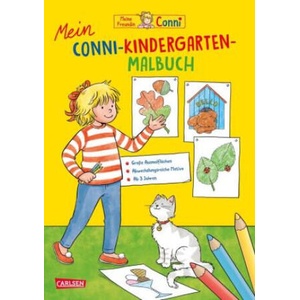 Conni Gelbe Reihe (Beschäftigungsbuch): Mein Conni-Kindergarten-Malbuch (2025)
