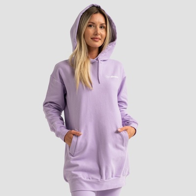 GymBeam Дамски суичър Limitless Longline Lavender XXL