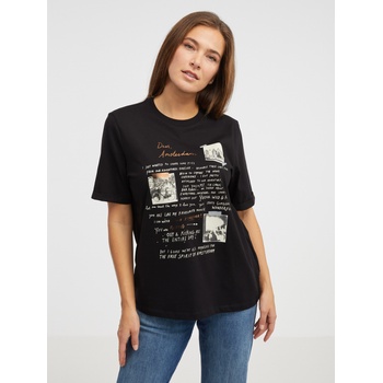 Scotch & Soda Черна дамска тениска Scotch & Soda Scotch & Soda | Cheren | ЖЕНИ | M