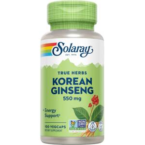 SOLARAY Женшен (корейски) 550 mg - 100 капсули