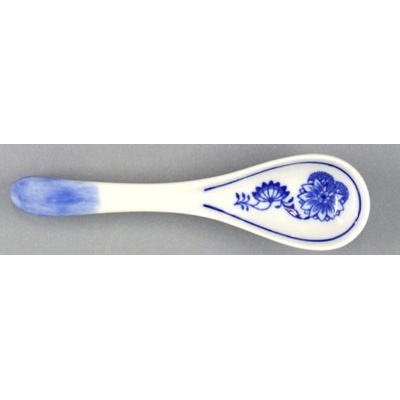 Cibulák Lžíce Japan 17cm originální cibulákový porcelán Dubí cibulový vzor