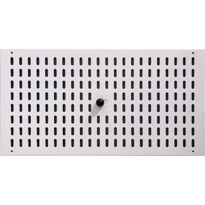 Ventilační mřížka uzavíratelná MU 500 x 260 hliníková, bílá