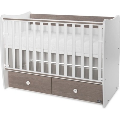 Lorelli Трансформиращо се легло Lorelli - Matrix, 60 х 120 cm, бяло и кафе (10150600042P)