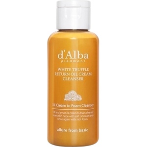 d'Alba White Truffle Return Oil Cream Cleanser - Почистващ крем-олио с бял трюфел 160мл