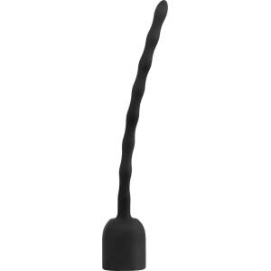 Rimba Electro Play E-Stim Urethral Dilator Bi-Polar Large Black