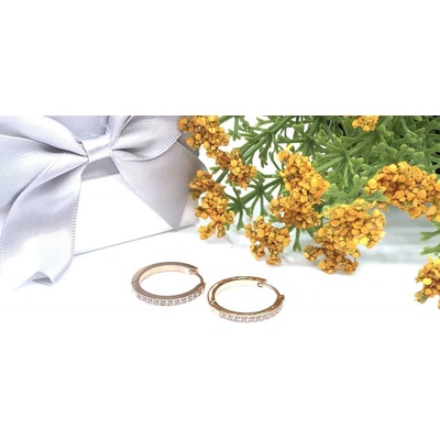 Jan Kos jewellery náušnice z oceli MHTD1020RW00