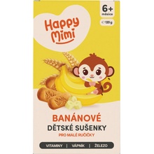 Happy Mimi sušienky s banánom 120 g