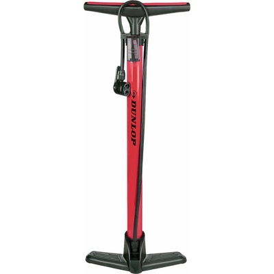 Podlahová pumpa na kolo i míče červená 180 PSI ED-257379