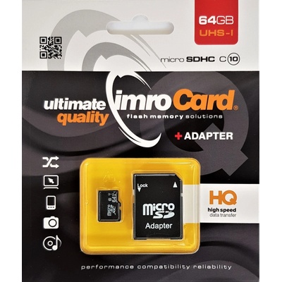 Imro microSD Class 10 64GB DAT20201910