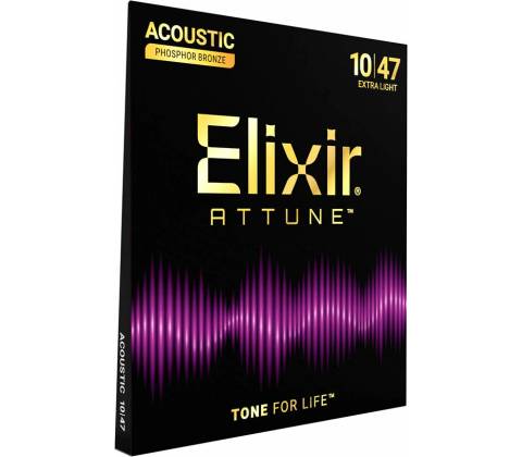 Elixir AT TUNE Phos Bronze Extra Light 10-47