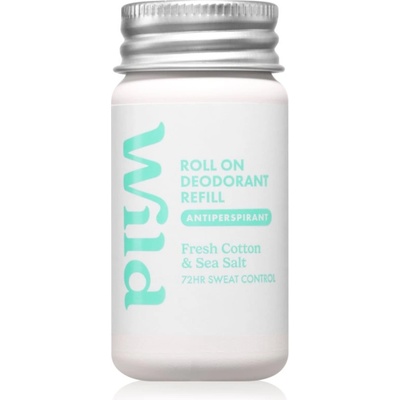 WILD Fresh Cotton & Sea Salt Refill рол- он против изпотяване пълнител 50ml