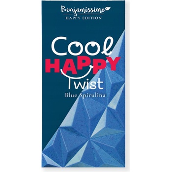 Benjamissimo Čokoláda modrá spirulina Happy Edition bio 60 g