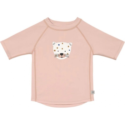 LÄSSIG tričko Short Sleeve Rashguard leopard pink