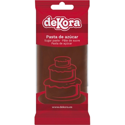 Dekora Dekora Rolovaný fondant hnědý 250 g