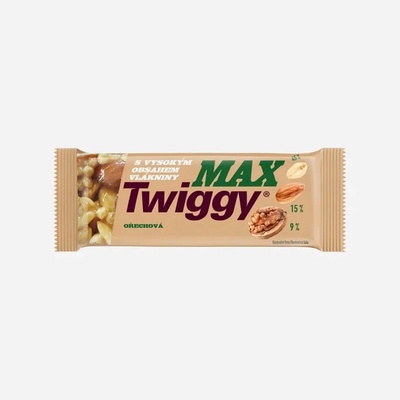 Twiggy MAX tyčinka s arašídami a vlašskými ořechy 35 g