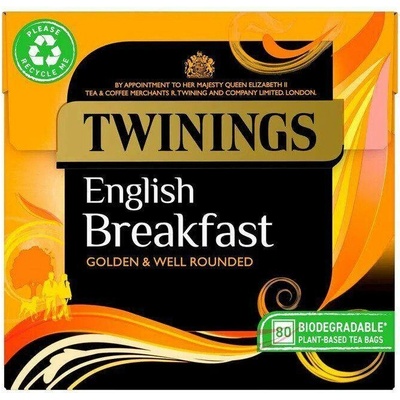 Twinings English Breakfast černý čaj 80 ks 200 g