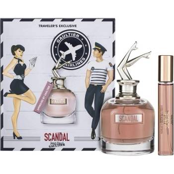 Image 1 of Jean Paul Gaultier Комплект за жени Jean Paul Gaultier SCANDAL Airlines Edition - Eau de Parfum 80 мл + 20 мл