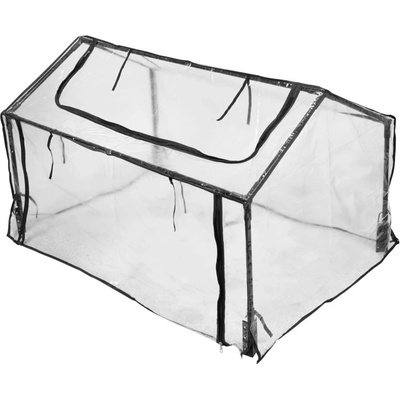 Flo Fóliovník 60 x 120 x 80 cm průhledný a černý – Zboží Dáma