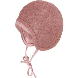 maximo Зимна шапка (beanie) maximo Baby's Jersey Fleece Mütze m. Band Beanie - Heather Rose Melange - размер 39 cm (904-7259-0311)