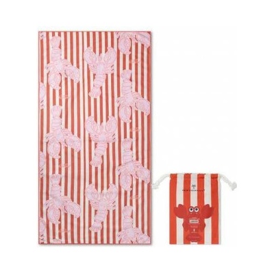 Swim Essentials plážový uterák z mikrovlákna Homár 180 x 90 cm