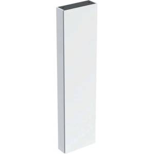 Geberit iCon - Шкаф висок 180x45x15 см, 1 врата, L/R панти, вътрешно огледало, лъскаво бяло 502.317. 01.1 (502.317.01.1)