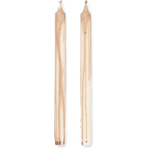 ferm LIVING Свещи Dryp 30 см бежови 2 бр (1104264772)