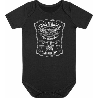 Dětské body METAL KIDS Guns N' Roses Paradise City černá