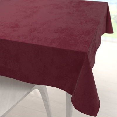 Biante Sametový čtvercový ubrus Velvet Premium SVP-010 Tmavě vínový 110x110 cm