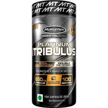 Image 1 of MuscleTech Essential Series Platinum 100% Tribulus, 100 Capsules