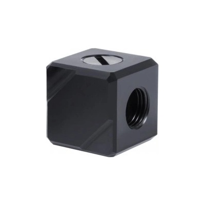 Alphacool Терминал за свързване Alphacool Eiszapfen, G1/4 IT, 5 посочвен, Черен (1019901)