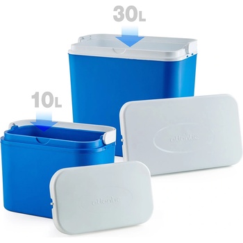 Atlantic Комплект хладилни кутии Atlantic 30L+10L, пасивни, сини (651539)