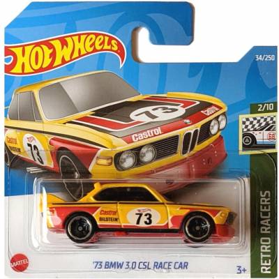 Mattel Hot Wheels 73 BMW 3.0 CSL Race Car