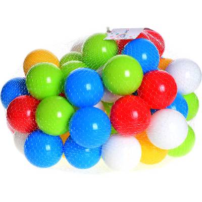 Míčky baby do dětského hracího koutu (bazénku) do vody 7cm set 60ks - Hračky Ňuff.cz