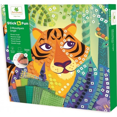 Sycomore mozaika DŽUNGLE 3 ks