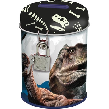 Image 1 of DERFORM - Касичка с катинар - Динозавър 85897