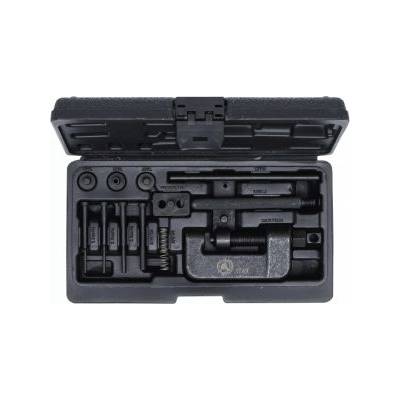 rozpojovací a nýtovací sada motocyklových řetězů, sada 14 dílů Rozpojovací trn 2,2-2,9-3,8 mm. Pro řetěz 