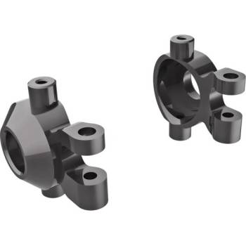 Traxxas алуминиева главина сиво анодирана (лява и дясна)