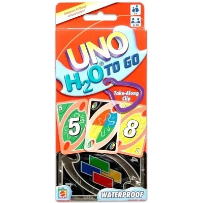 Mattel Uno: с водоустойчиви карти - преносима картова игра (P1703)