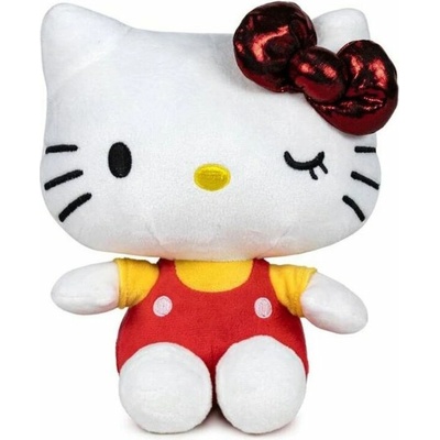 Hello Kitty 50.výročí tyrkysová 22 cm