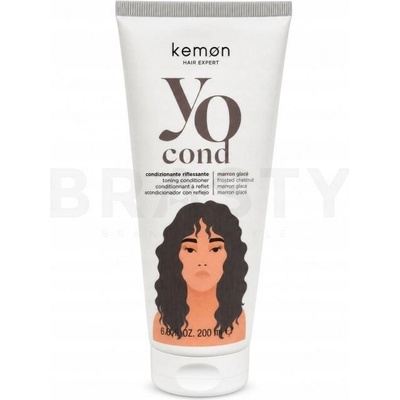 KEMON YO COND BARVICÍ KONDICIONÉR na vlasy Zmrazený KAŠTAN 200 ml