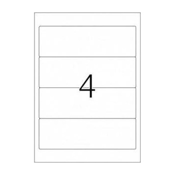 Igepa Group Labels a4 igepa 190 x 61.0 mm white (100)