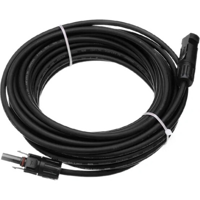 Solární kabel s konektory MC4 kompatibilní 15m