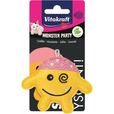 Vitakraft Monster Party s catnipom 7,5 x 9 cm