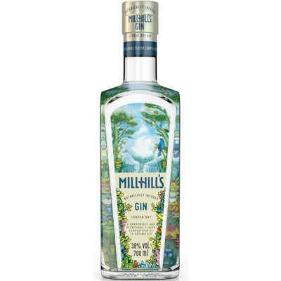 MillHills London Dry Gin 38% 0,7 l (holá láhev)