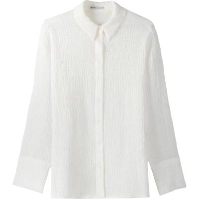 Bershka Блуза бяло, размер L