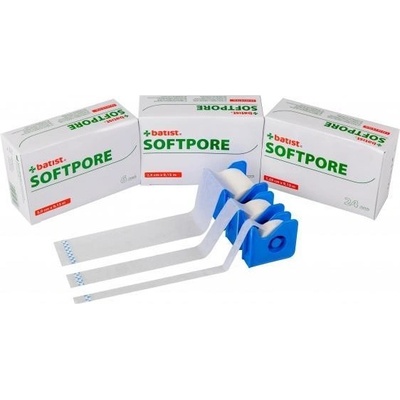 Softpore,Fixační náplast z netkaného textilu 2,5 cm x 9,15 m