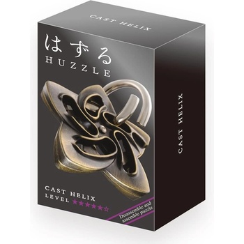 Hanayama Метален логически пъзел Hanayama - Cast Puzzle Helix Huzzle (515091)
